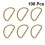 100Ud Anilla D Para Bolsos , Durable, En Y 9