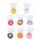 190Ud Sujetacolos Multicolor Para Mujer Sin Daño 1