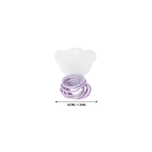 190Ud Sujetacolos Multicolor Para Mujer Sin Daño 1