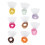 190Ud Sujetacolos Multicolor Para Mujer Sin Daño 11