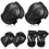 1Ensemble Protections Coudes Genoux Noir Mesh Pour Patinage 2