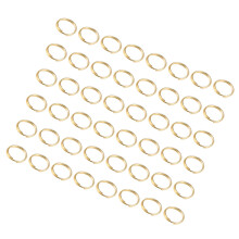 500Ud Piezas Doradas De Hierro Para Anillos De Bisutería DIY