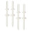 4Ud Rellenador Manual De Cocina PP Inyector Reutilizable 1