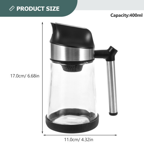 Para Aceite Cocina Vidrio Multicolor Práctico 2