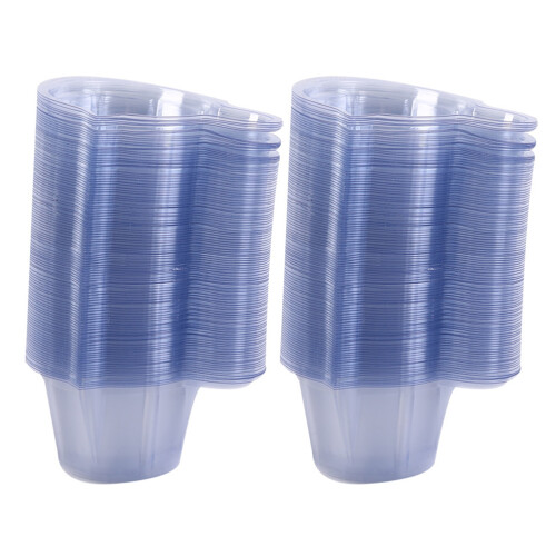 250Ud De Desechables Transparentes Para Muestreo Durable