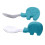 1Set Cucchiaio Silicone 9