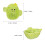 Decorativo Verde De Para Salsas Y Guarniciones 2