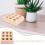 Support Multifuctions Bois Beige Pour Insectes Épingles 9