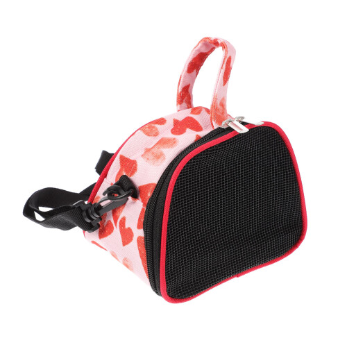 Transportín Para Pequeños Mascotas Con Malla Y 2