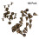 100Ensemble Studs Clous Cônes À Vis Bronze Pour Sacs Chaussures DIY 9