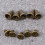 100Ensemble Studs Clous Cônes À Vis Bronze Pour Sacs Chaussures DIY 6