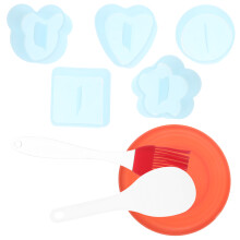 1Jgo De Arroz Para Sushi De PP Cartoon Kit Multifuncional