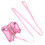 1Conjunto Peitoral Para De Cão Com Rosa Confortável 1