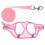 1Conjunto Peitoral Para De Cão Com Rosa Confortável 11