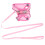 1Conjunto Peitoral Para De Cão Com Rosa Confortável 9