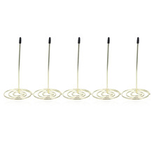 5Szt Złoty Uchwyt Na Rachunki Ze Stal Nierdzewnej Organizer Na