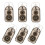 6Pièces Ruban Correcteur Portable Noir Accessoire Indispensable 4