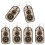 6Pièces Ruban Correcteur Portable Noir Accessoire Indispensable 10