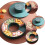 1Pièces Plateau Snack Vert Design Pour Bonbons 5