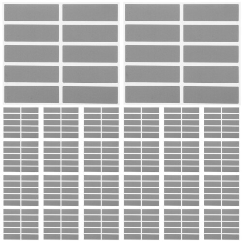 1000Pz Adesivi Scratch Off Argento Per Carte Ricompensa