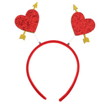 Rotes -Haarreif Cupid Valentinstag Party Kopfband