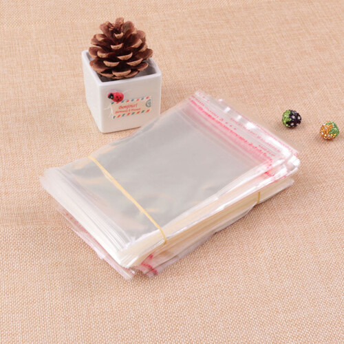 400Ud Bolsa Simple Transparente Autoadhesiva Para Joyería Y 2