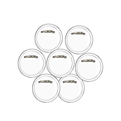 30Ud Transparentes Resistentes Con Pin Para Personalizar 2