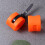 4Pièces Protecteurs De Orange Clips Pour Fourche Arrière 11