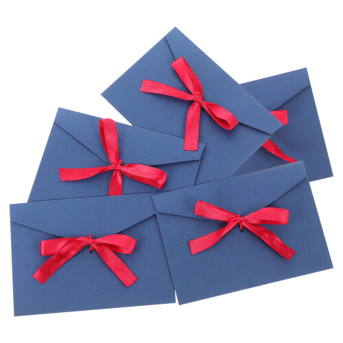 10Pz Buste Retro Con Per Biglietti, E Carte Regalo 2