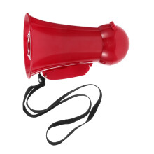 Megaphone Speaker For Weddings And Events Portable Bright Red Noise Maker Toy