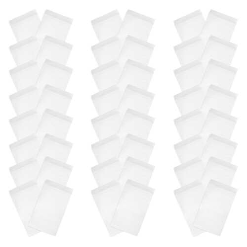 100Pièces Pochettes Blanches En Mousse Pour Articles