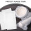 100Pièces Pochettes Blanches En Mousse Pour Articles 9
