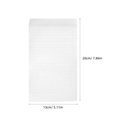 100Pièces Pochettes Blanches En Mousse Pour Articles 2