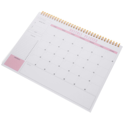 Cuaderno Planificador Portátil Papel