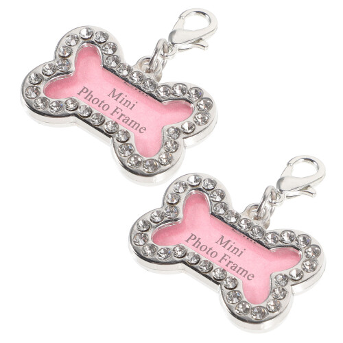 2Ud Identificadores Para Perros Inoxidable 2