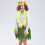 1Jgo Falda Plástica Multicolor Ajustable Con Para 3