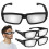 3Pièces Lunettes De Pièce Noires Pour Observation D'éclipse 2
