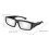 3Pièces Lunettes De Pièce Noires Pour Observation D'éclipse 3