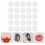 200Ud Cobertores Reutilizables Transparentes Para Cocina Y 11
