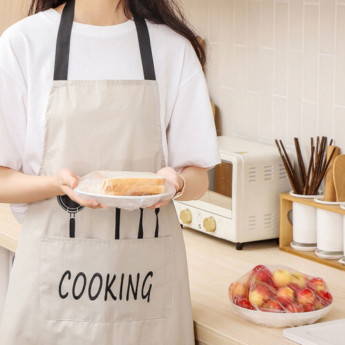 200Ud Cobertores Reutilizables Transparentes Para Cocina Y 2