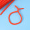 100Pièces Bâtons Doux Tordables Orange Pour Enfants 8