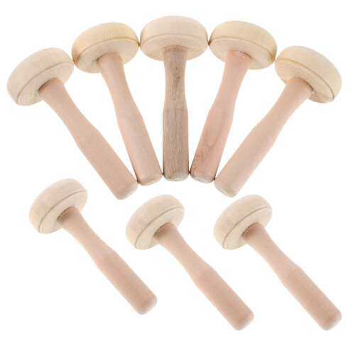 8Pièces Rouleaux Outils En Thème Champignon Pour Projets D'art