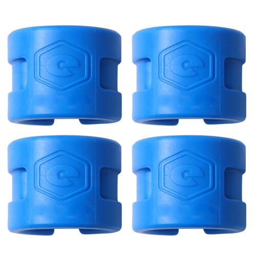 4Ud Clip Protector De Cadena Azul Para Bicicletas De