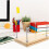 Presse-Livres Bois Beige Pour Art Et Conservation 5