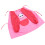 1Ud Impermeable Para Bebé Rosa, Poliéster, Bolsillo Y Ajustable 1
