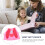 1Ud Impermeable Para Bebé Rosa, Poliéster, Bolsillo Y Ajustable 11