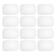 30Pièces Boîtes Bento PP Noires, Conteneurs Repas À
