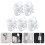 5Ud Soportes Adhesivos De Silicona Para Ducha, Ajustable 4
