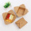 20Pièces Boîtes Kraft Papier Robustes Pour Repas À 8