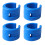 4Ud Clip Protector De Cadena Azul Para Bicicletas De 7